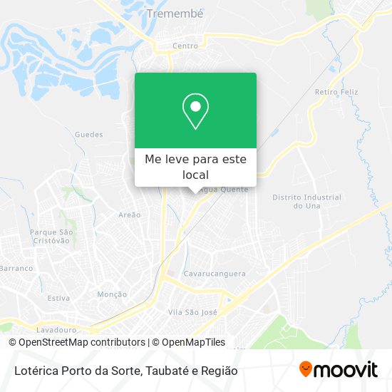 Lotérica Porto da Sorte mapa