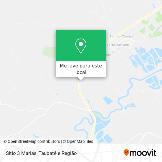 Sitio 3 Marias mapa