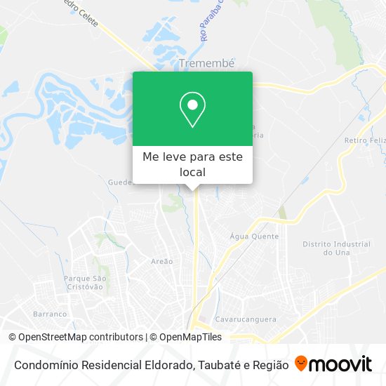 Condomínio Residencial Eldorado mapa