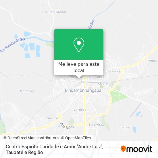 Centro Espírita Caridade e Amor "André Luiz" mapa