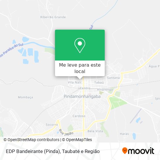 EDP Bandeirante (Pinda) mapa