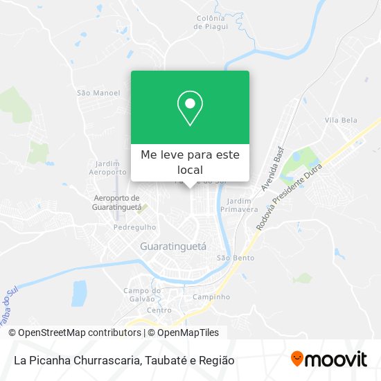La Picanha Churrascaria mapa