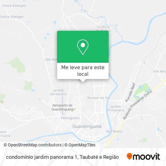 condomínio jardim panorama 1 mapa