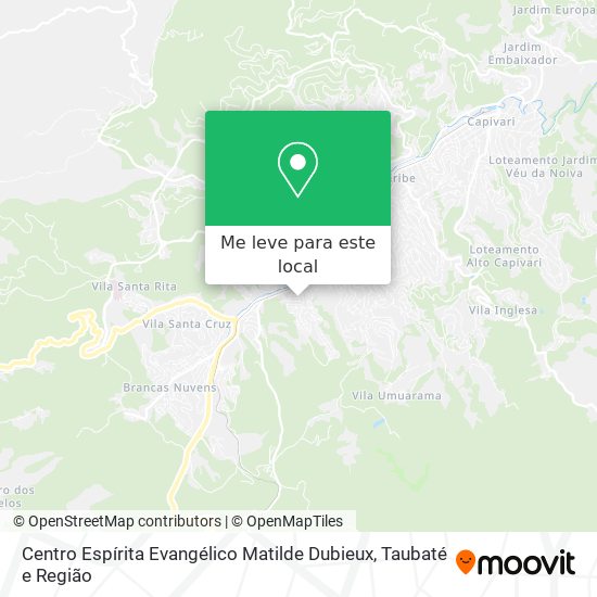 Centro Espírita Evangélico Matilde Dubieux mapa