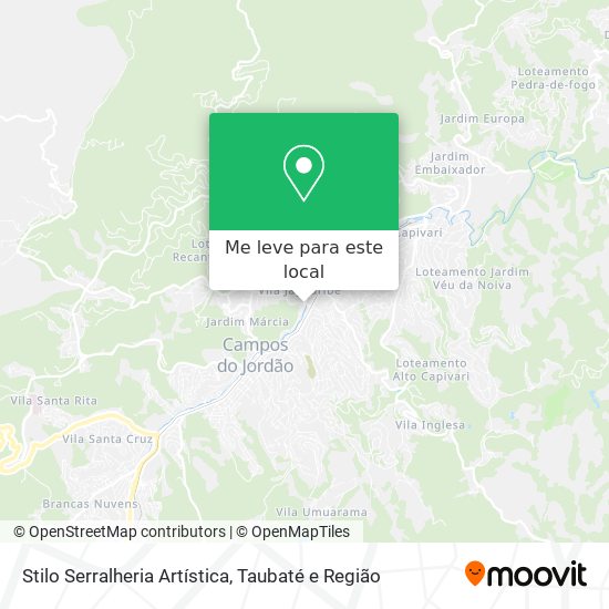 Stilo Serralheria Artística mapa