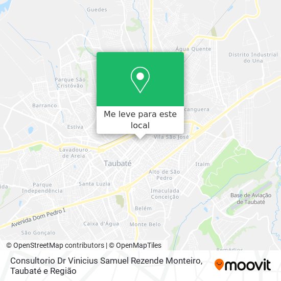 Consultorio Dr Vinicius Samuel Rezende Monteiro mapa