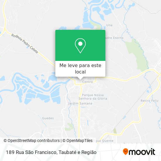189 Rua São Francisco mapa