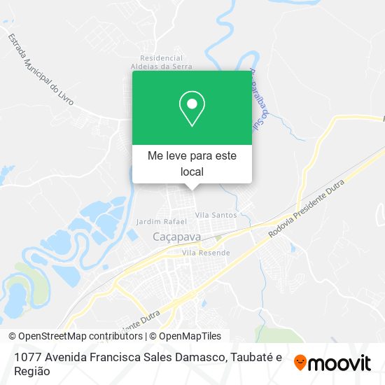 1077 Avenida Francisca Sales Damasco mapa