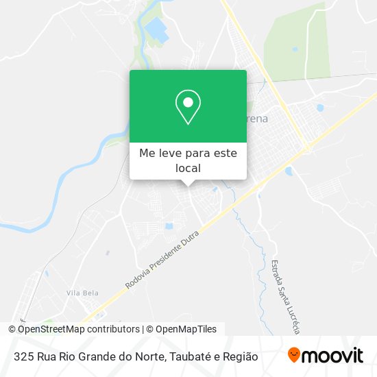 325 Rua Rio Grande do Norte mapa