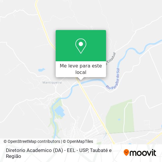 Diretorio Academico (DA) - EEL - USP mapa
