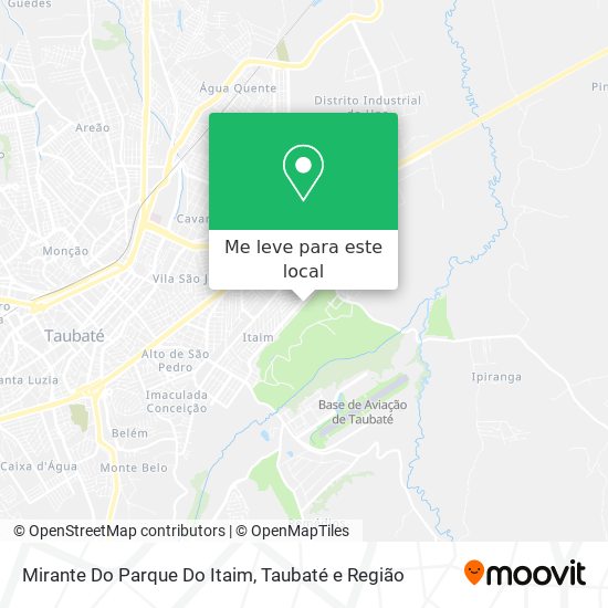 Mirante Do Parque Do Itaim mapa