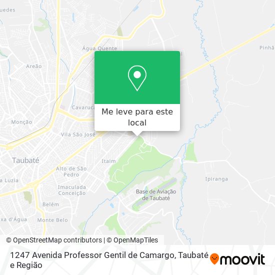 1247 Avenida Professor Gentil de Camargo mapa