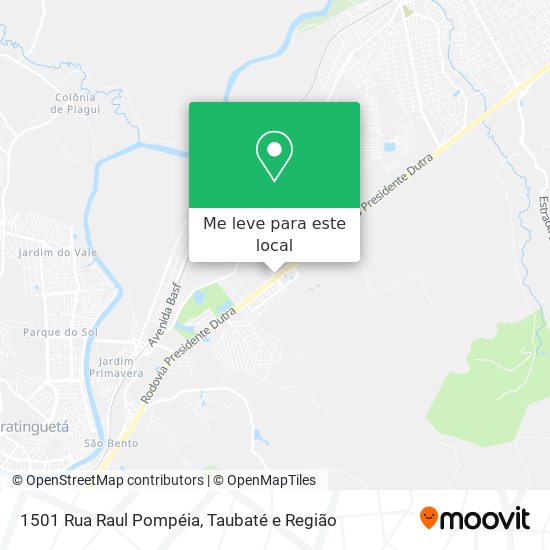 1501 Rua Raul Pompéia mapa