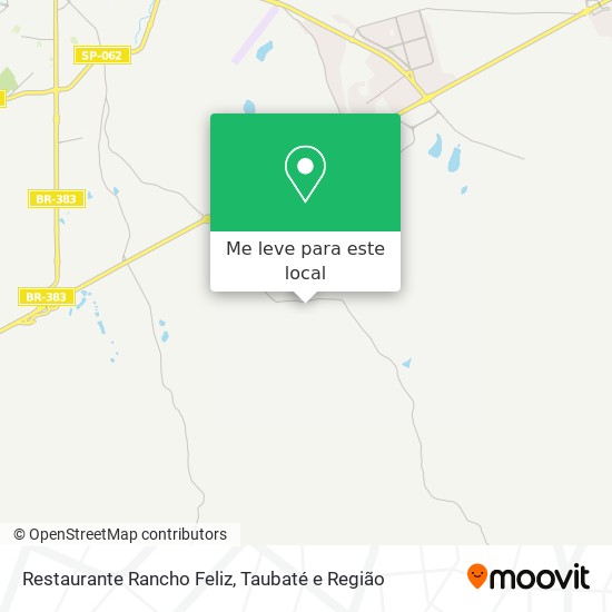 Restaurante Rancho Feliz mapa