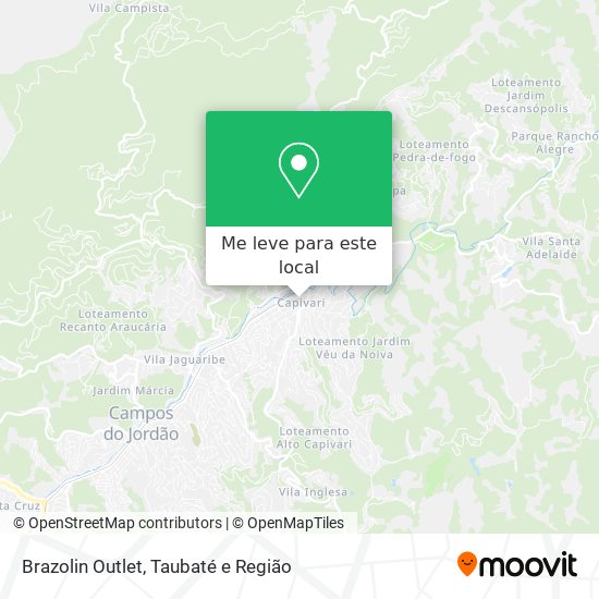 Brazolin Outlet mapa