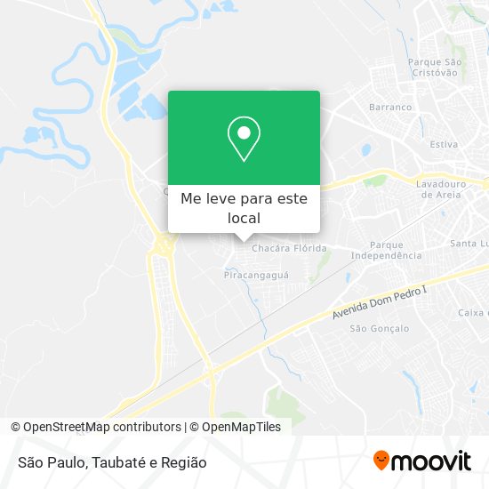 São Paulo mapa