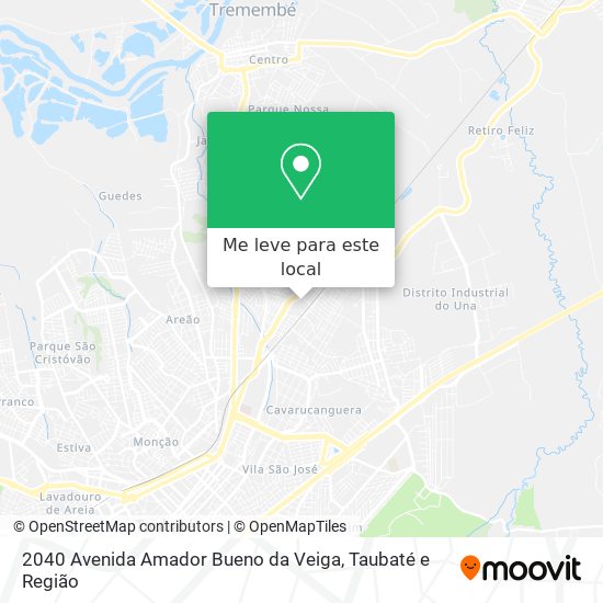 2040 Avenida Amador Bueno da Veiga mapa