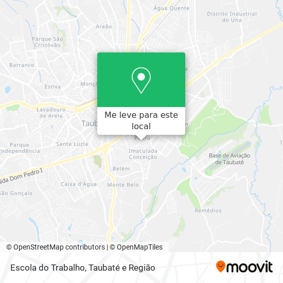Escola do Trabalho mapa