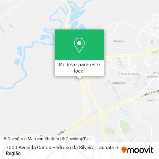 7000 Avenida Carlos Pedroso da Silveira mapa