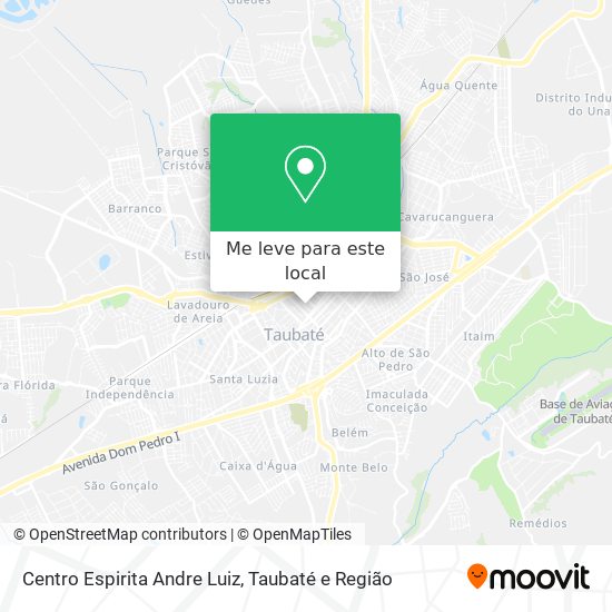 Centro Espirita Andre Luiz mapa