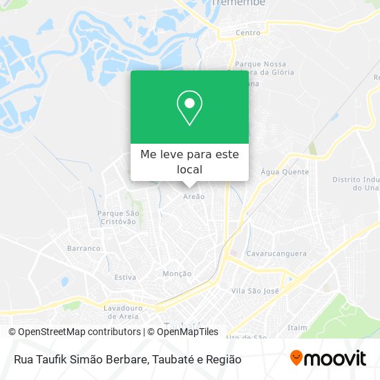Rua Taufik Simão Berbare mapa