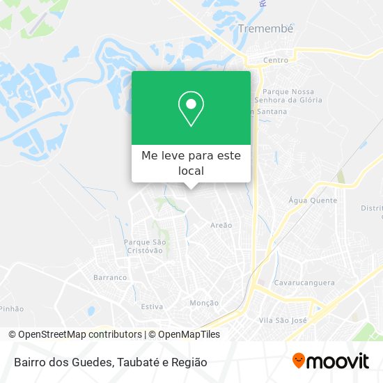 Bairro dos Guedes mapa