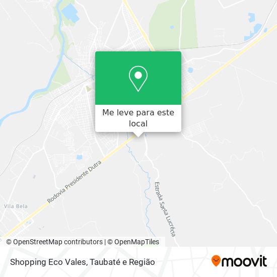 Shopping Eco Vales mapa