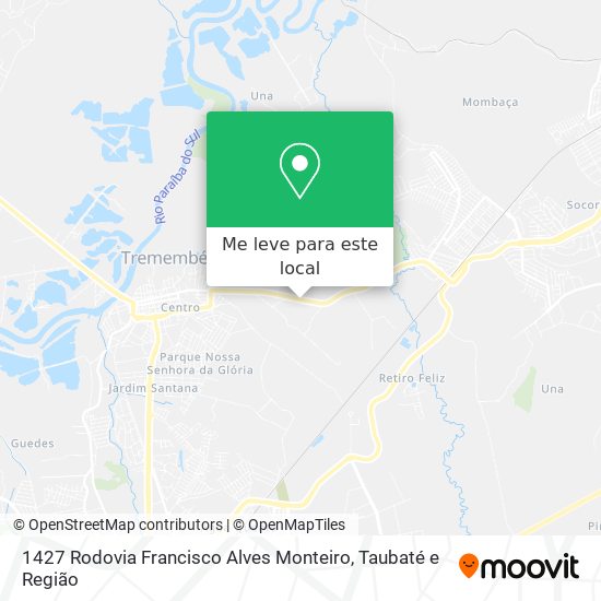 1427 Rodovia Francisco Alves Monteiro mapa