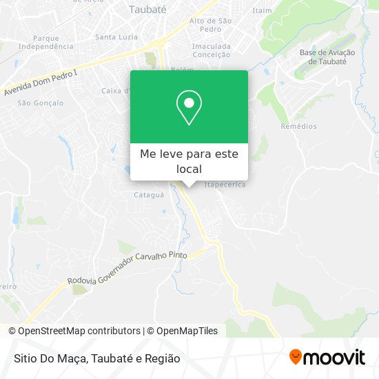 Sitio Do Maça mapa