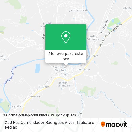 250 Rua Comendador Rodrigues Alves mapa