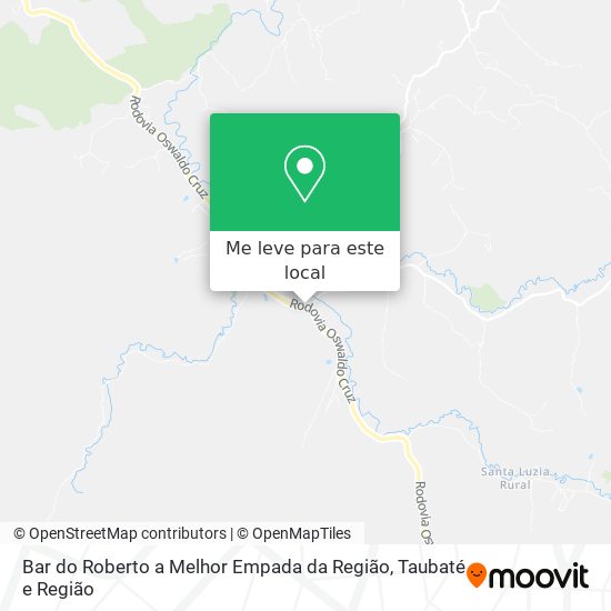 Bar do Roberto a Melhor Empada da Região mapa