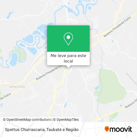 Spettus Churrascaria mapa