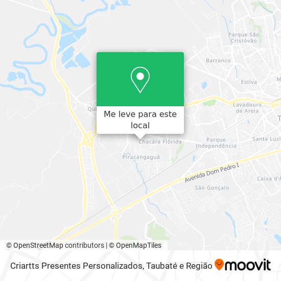 Criartts Presentes Personalizados mapa