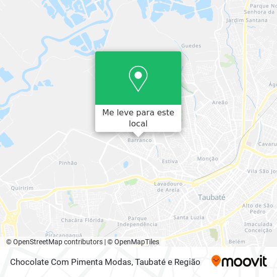 Chocolate Com Pimenta Modas mapa