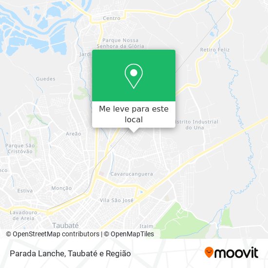 Parada Lanche mapa