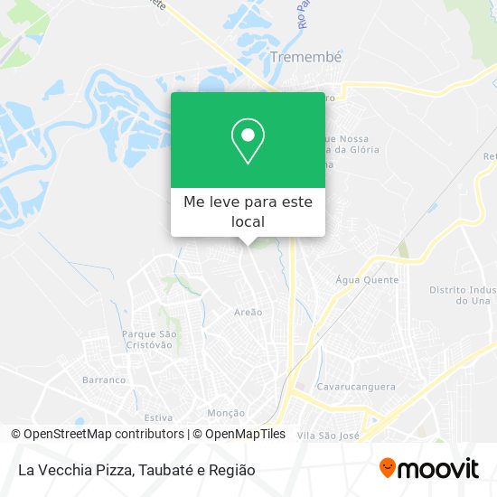 La Vecchia Pizza mapa