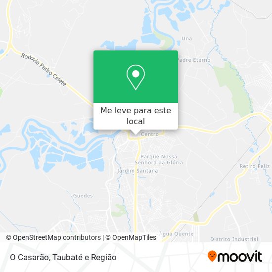 O Casarão mapa