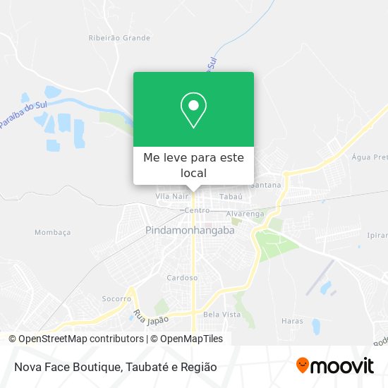 Nova Face Boutique mapa