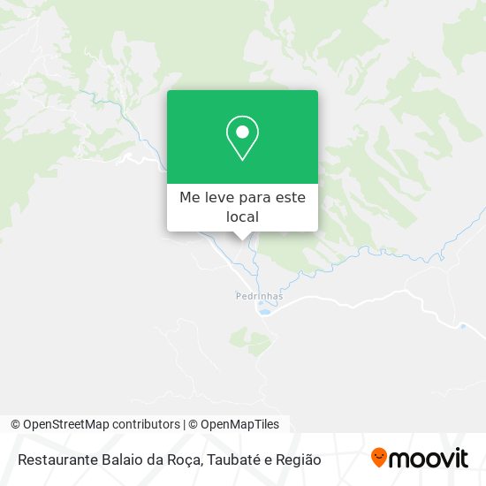 Restaurante Balaio da Roça mapa