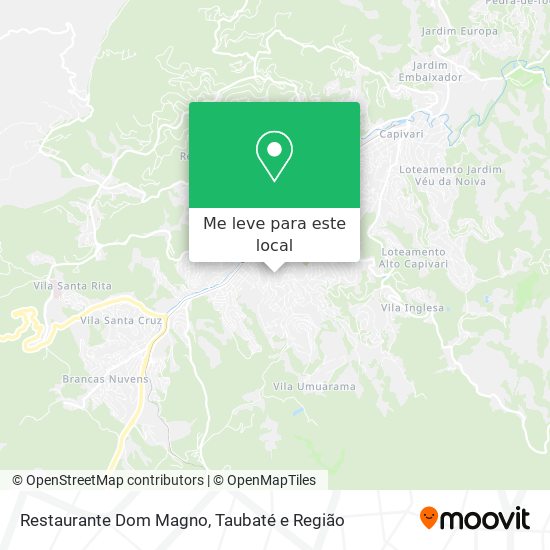 Restaurante Dom Magno mapa