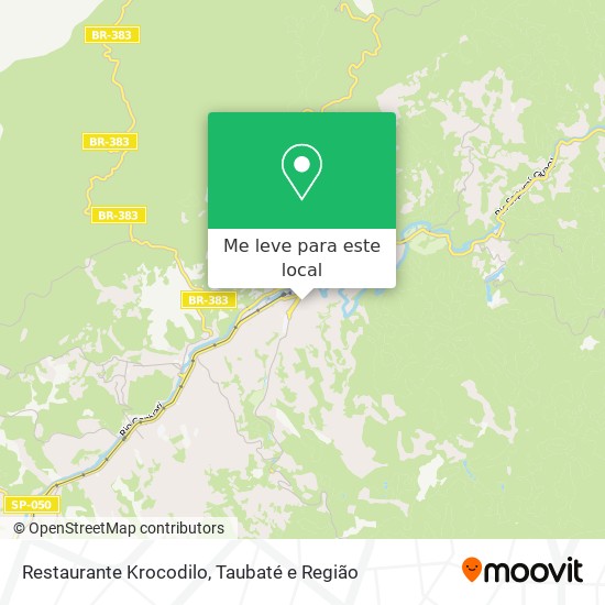 Restaurante Krocodilo mapa