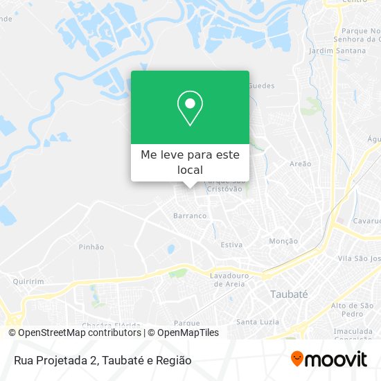 Rua Projetada 2 mapa