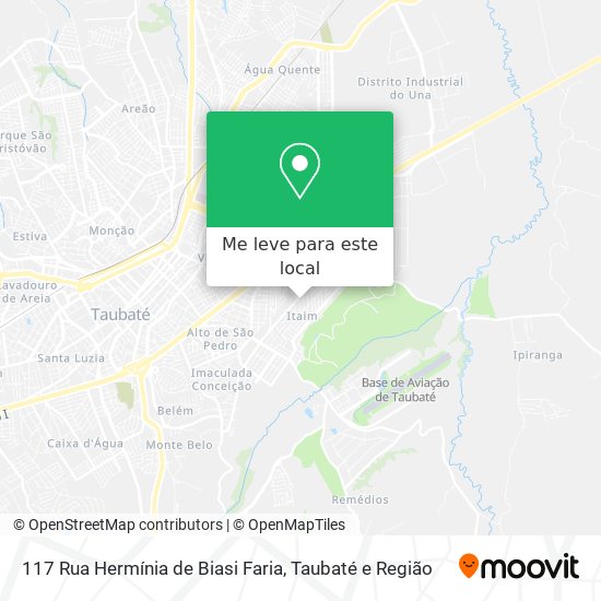 117 Rua Hermínia de Biasi Faria mapa