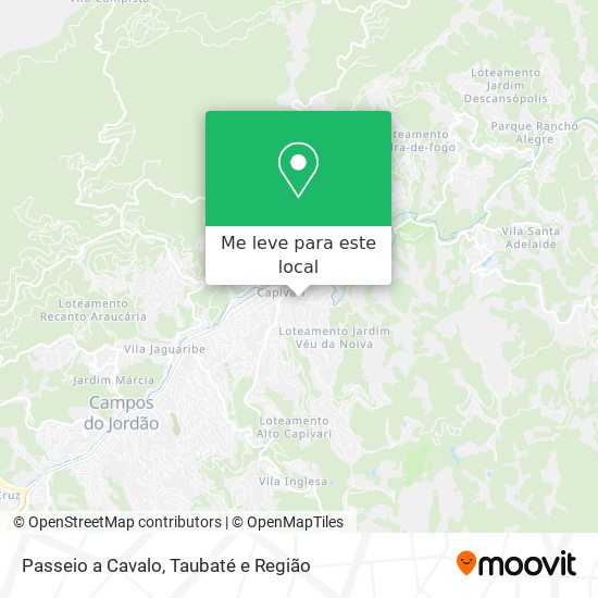 Passeio a Cavalo mapa