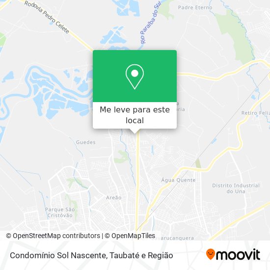 Condomínio Sol Nascente mapa
