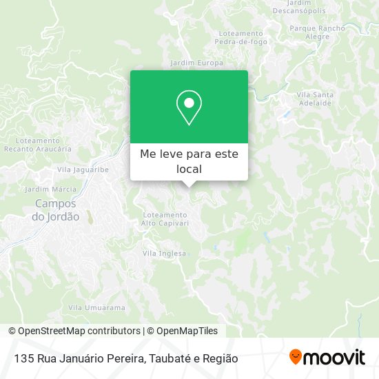 135 Rua Januário Pereira mapa