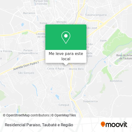 Residencial Paraiso mapa
