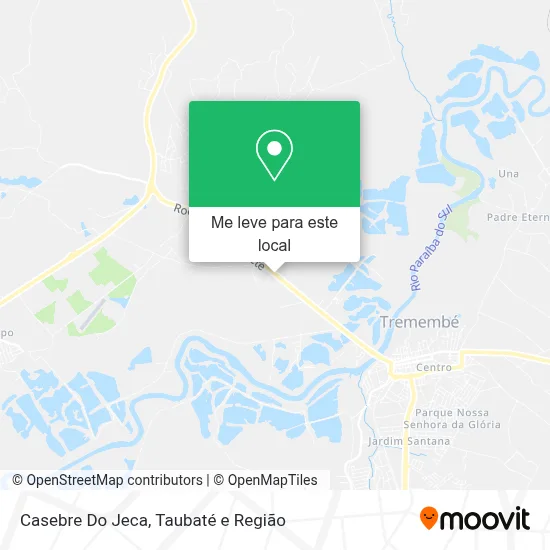 Casebre Do Jeca mapa