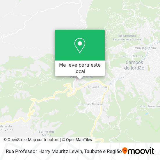 Rua Professor Harry Mauritz Lewin mapa