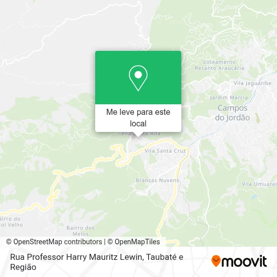 Rua Professor Harry Mauritz Lewin mapa